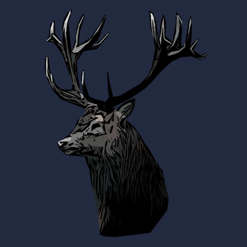 Hunting Deer Hunting Motif