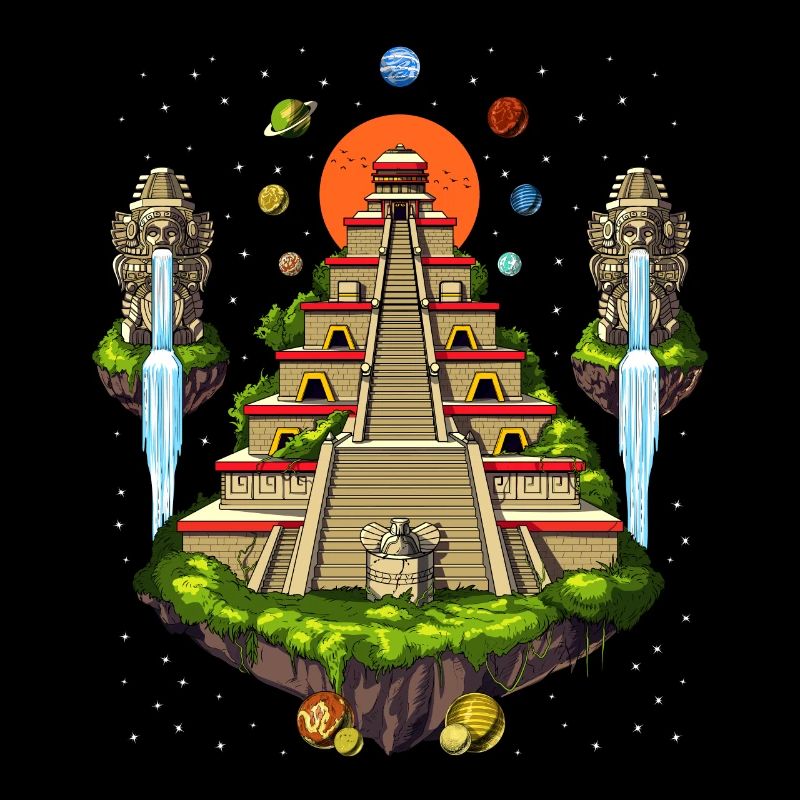 Azteken-Pyramideninsel