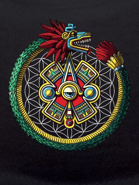 Quetzalcoatl Aztec Ouroboros