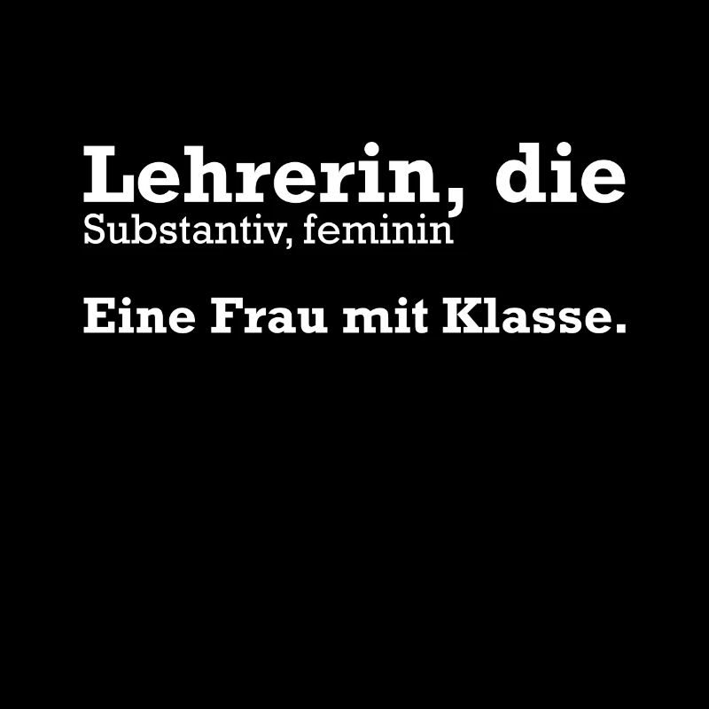 Lehrerin Eine Frau mit Klasse