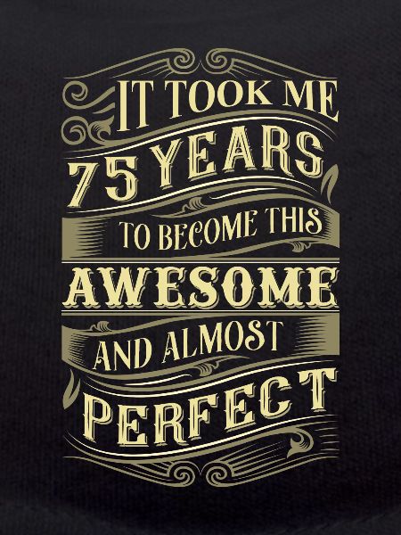 75th birthday
