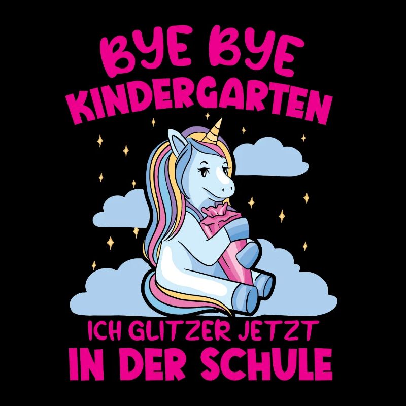 kita kindergarten schule einhorn geschenk mädchen