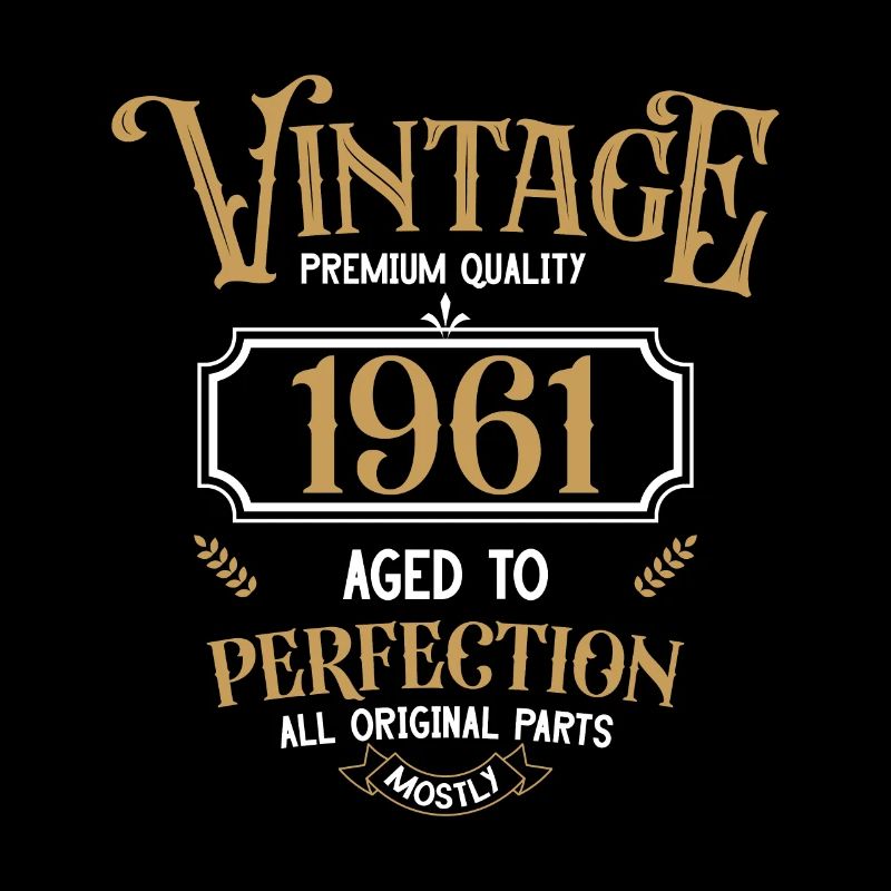 1961 Vintage Geburtstag