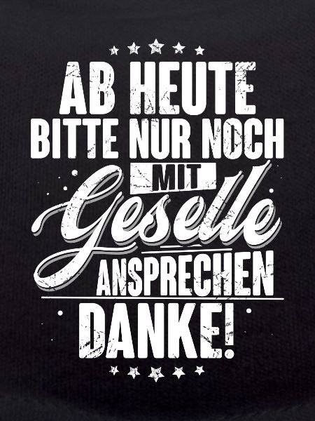 Gesellenprüfung Geselle