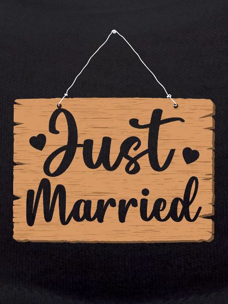 Just Married Shield