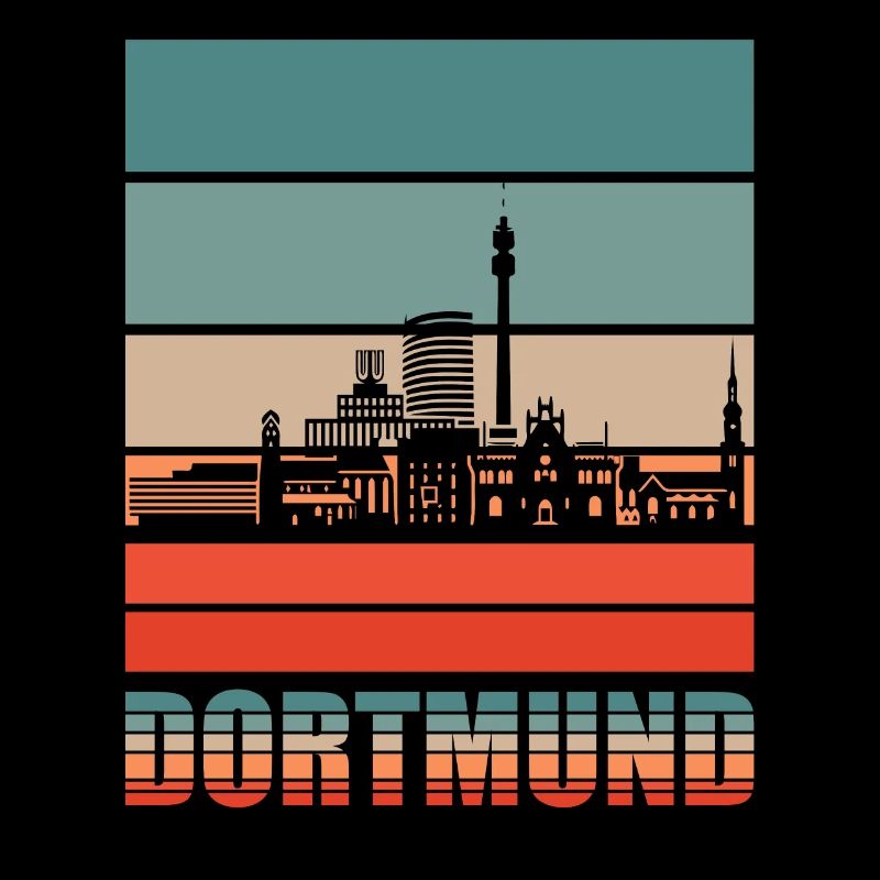 Dortmund Dortmunder Skyline Geschenkidee