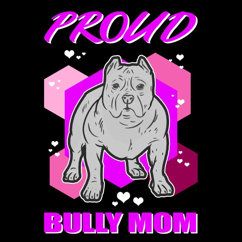 American Bully Mom Hundebesitzerin Hund Geschenk