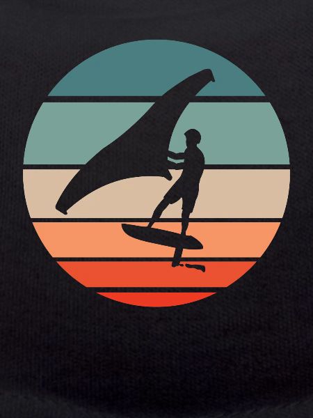 Wing Foiling Surf Surfing Surfer