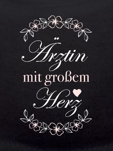 Geschenk Ärztin mit großem Herz