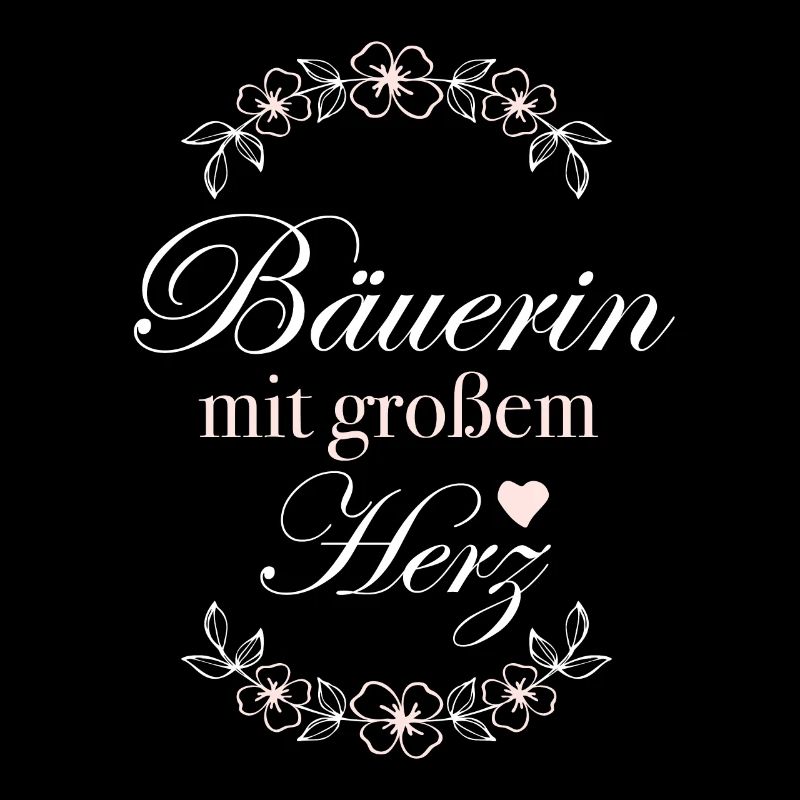 Geschenk Bäuerin mit großem Herz