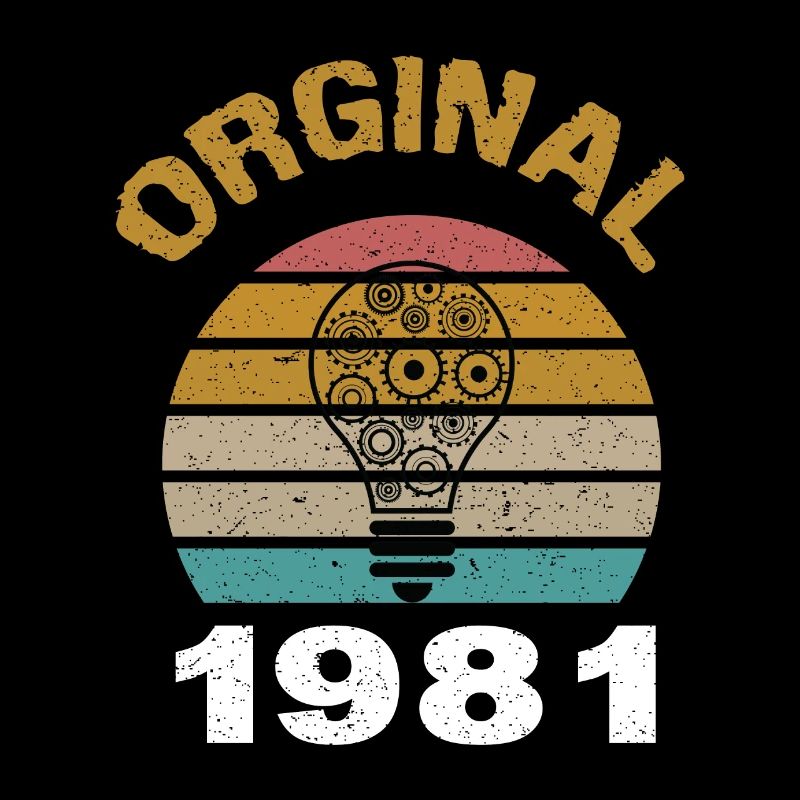 Anniversaire original 1981, année de naissance
