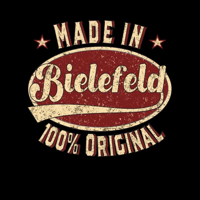 Made in Bielefeld 100 % original Bielefelder retro