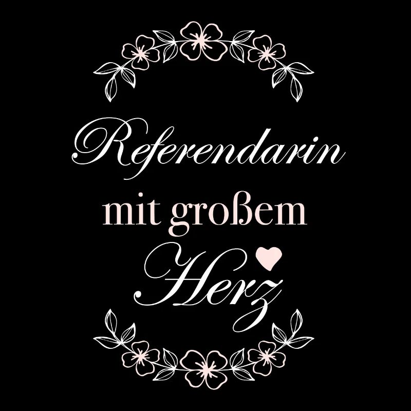 Geschenk Referendarin mit großem Herz