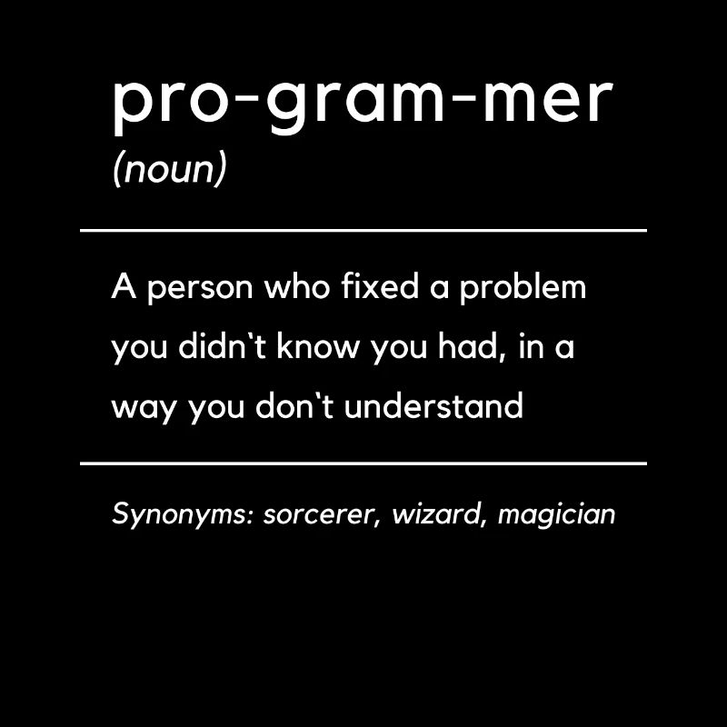 Programmer Definition Computer Développeur Logiciel