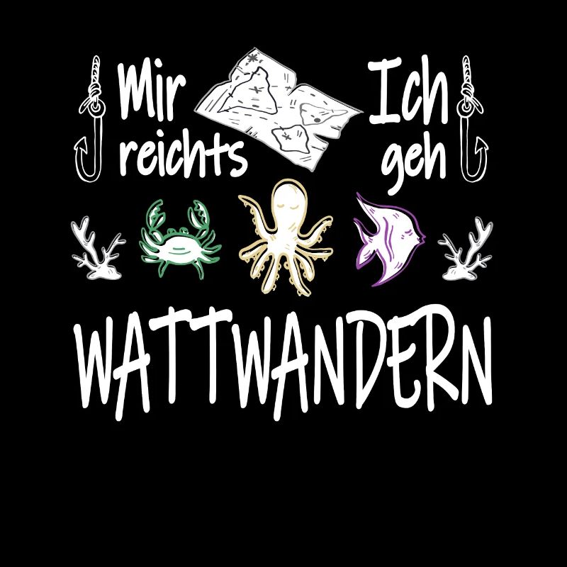 Mir Reichts Ich geh Wattwandern mit Krabbe
