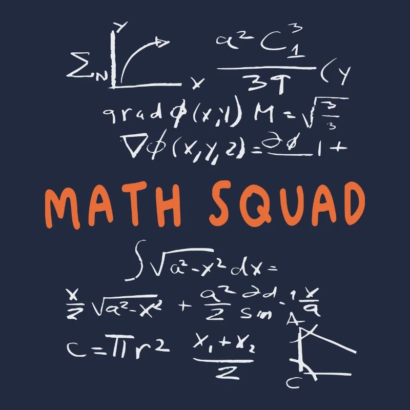 Math Squad Math Crew Mathe Liebhaber Mathe Lehrer Mathe