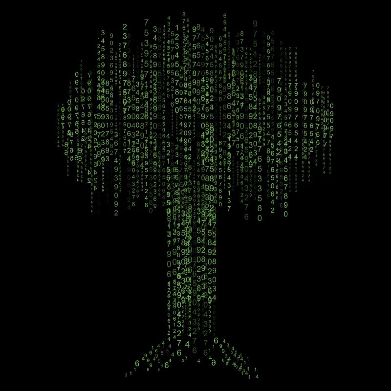 Codeur d’arbre binaire programmeur d’ordinateur