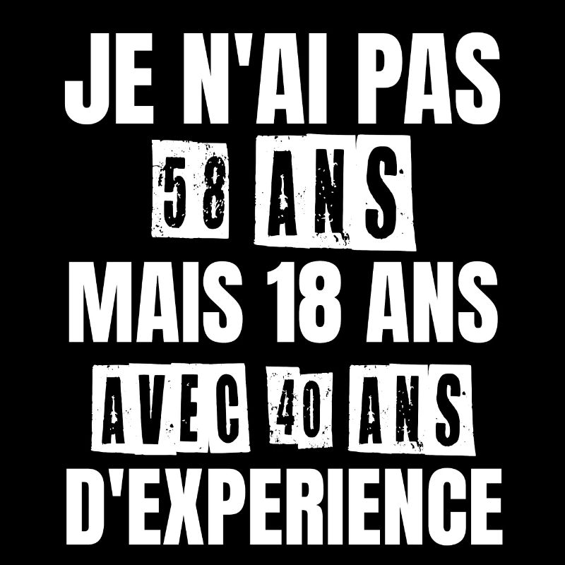 Cadeau d'anniversaire 58 ans