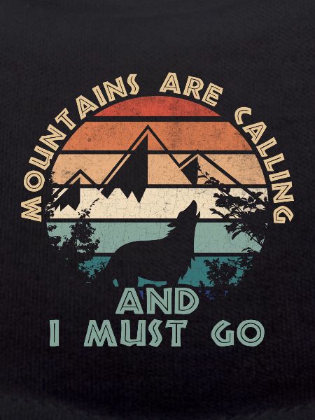 Mountains Are Calling Sunset