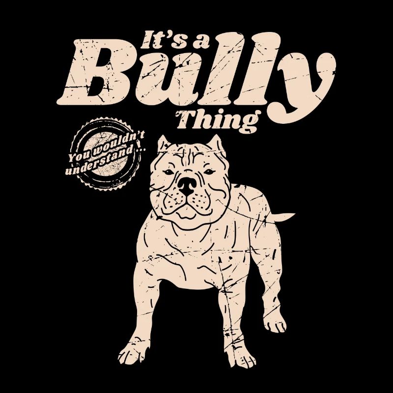 American Bully Hunde Hundebesitzer Geschenk