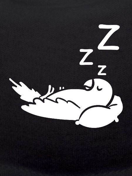 Sleeping Parrot Pillow