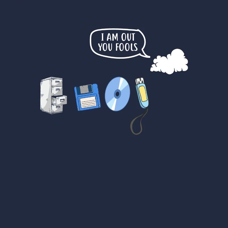 I Am Out You Fools Funny Data Storage Evolution