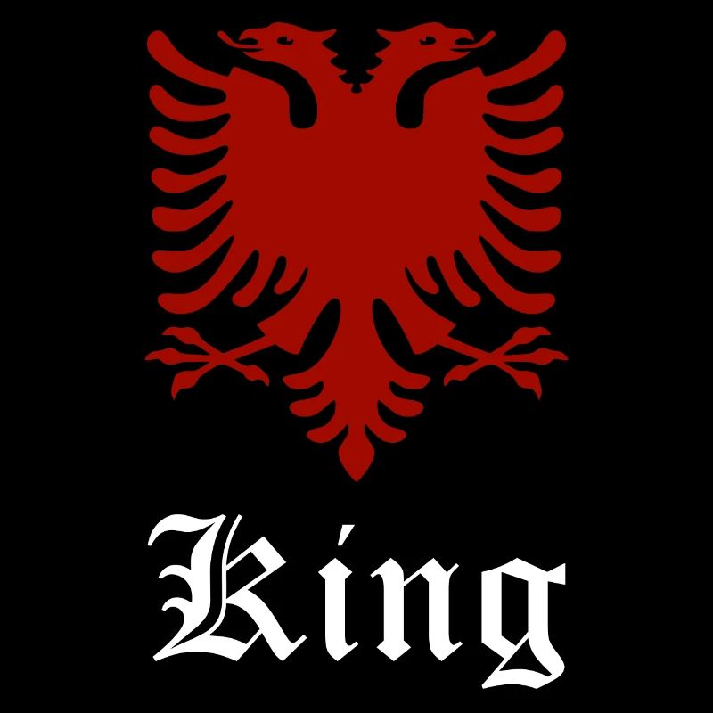 Albania Man Eagle Logo Gift