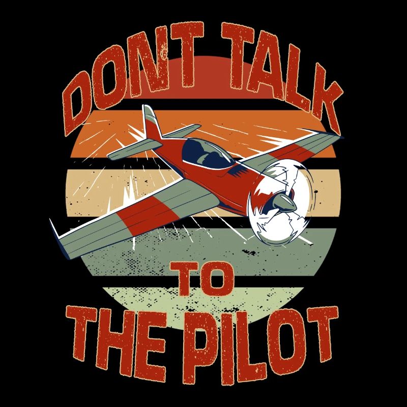 Pilotes pilotes pilotes vintage d’avion