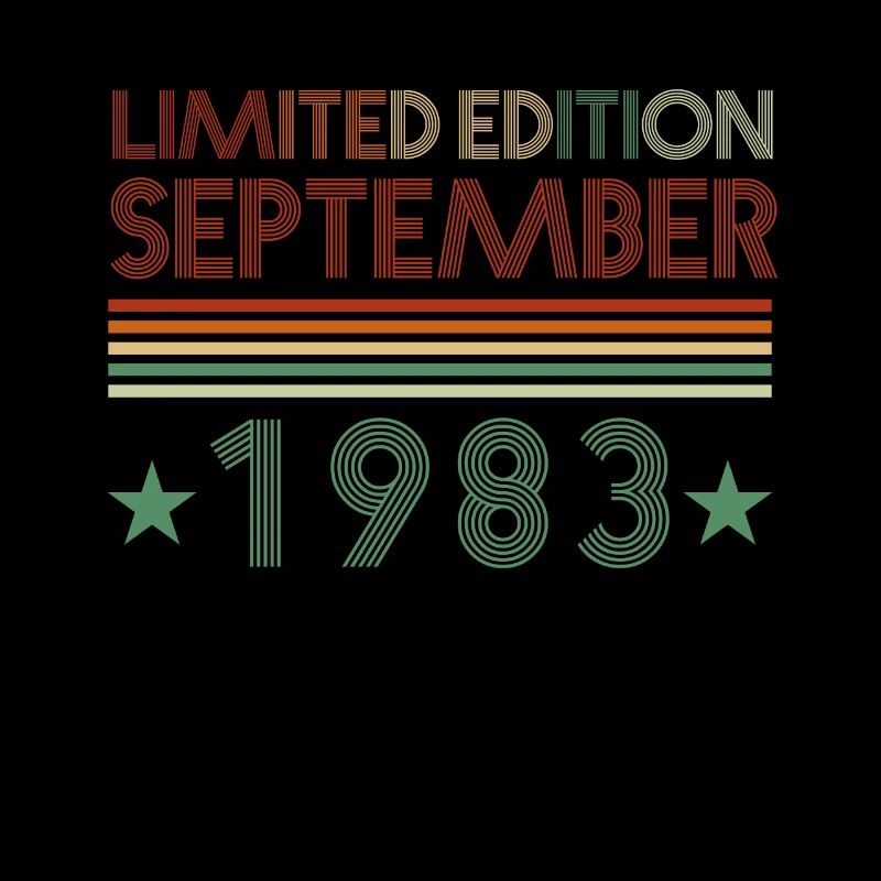 38. Geburtstag September 1983 Geschenkidee