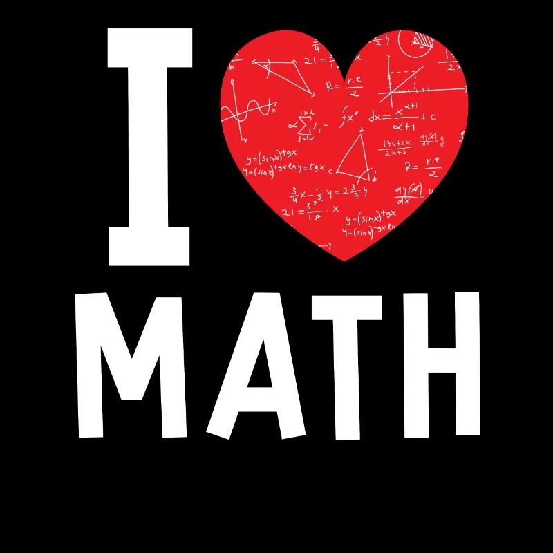 Ich Liebe Mathe Herz Mathematik