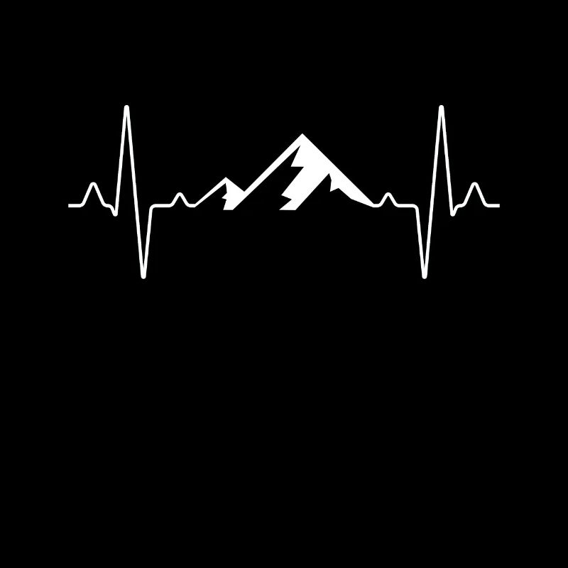 Hiking Mountains Heartbeat