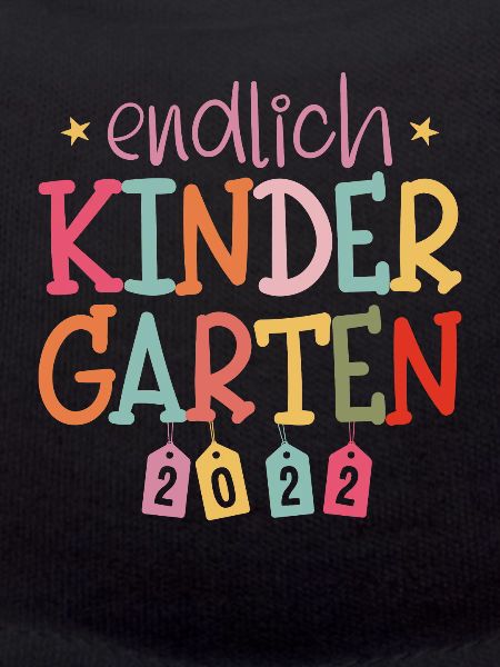 Endlich Kindergarten 2022 Mädchen