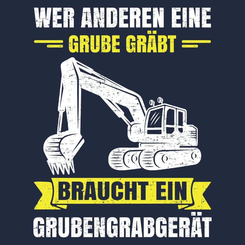 Wer anderen eine Grube gräbt Grubengrabgerät