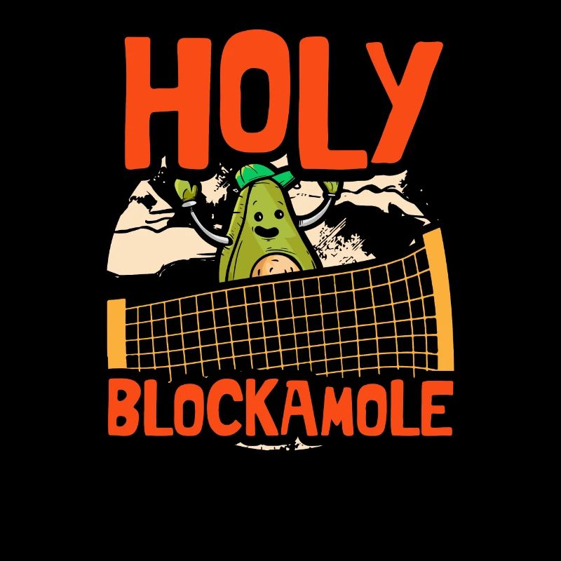 Volleyball Funny Holy blockamole