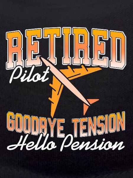 Rente - Pilot im Ruhestand