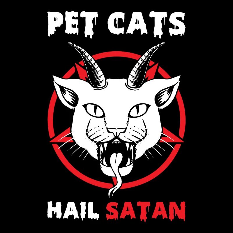 Pet Cats Hail Satan