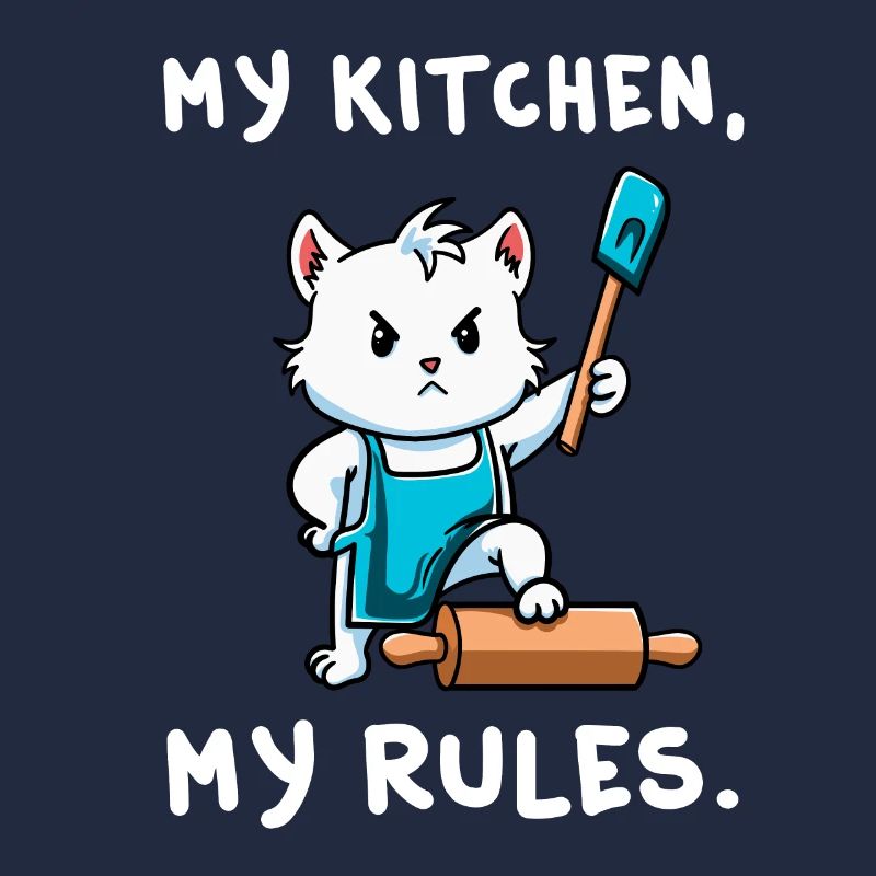 Cat My Kitchen My Rules Bake Gift