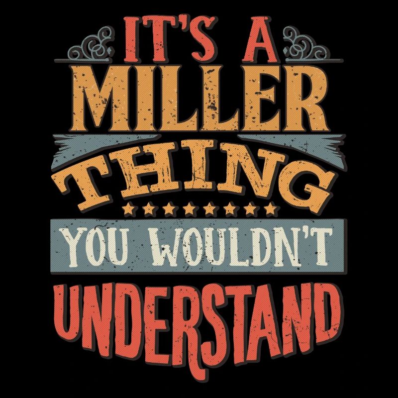 C’est une chose de miller que vous ne comprendriez pas -