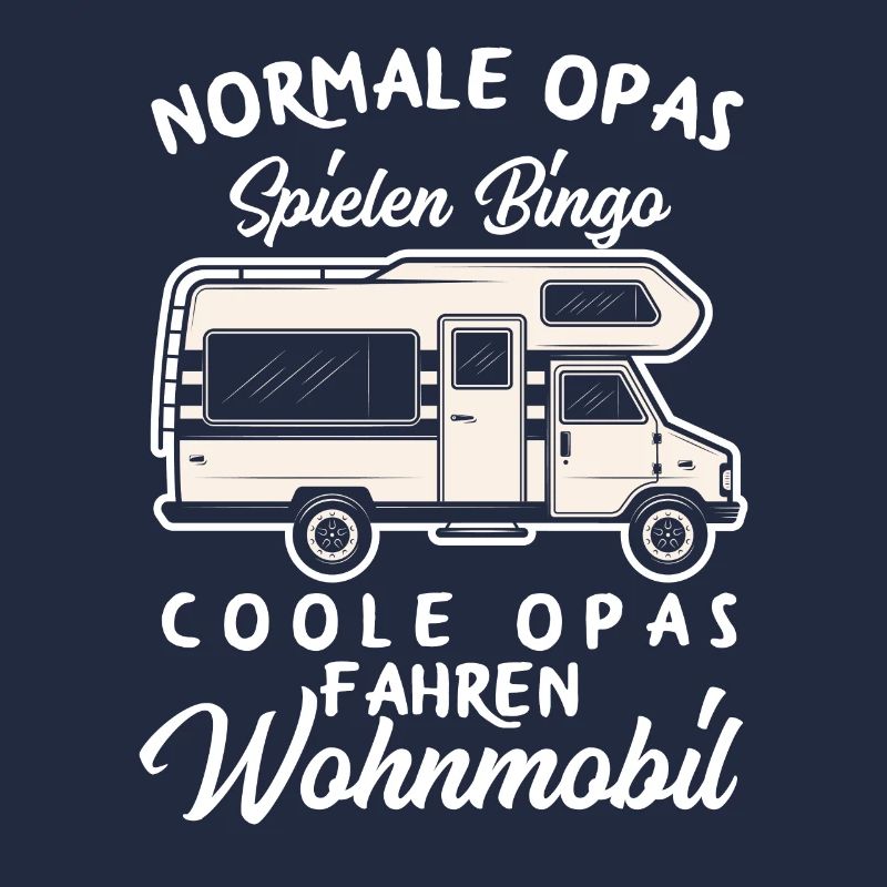 Camper Alter Mann Opa Geschenkidee Campen