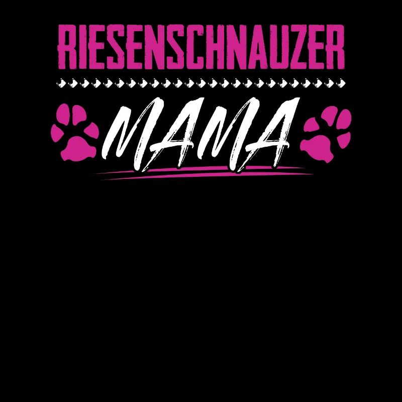 Riesenschnauzer Mama Spruch Schnauzer