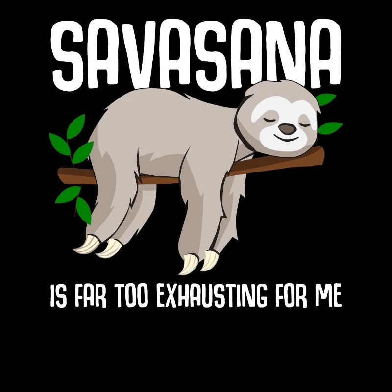 Savasana Faultier Yoga
