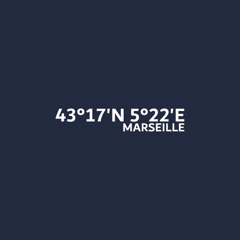 Marseille coordinates