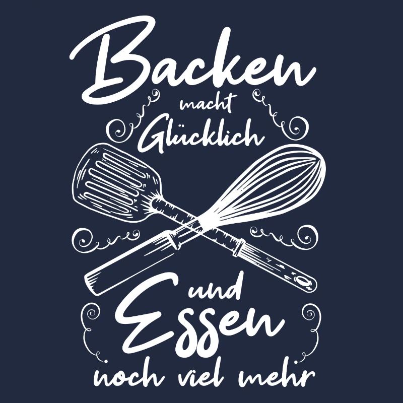 Backen macht Glücklich Konditorin Bäcker Essen