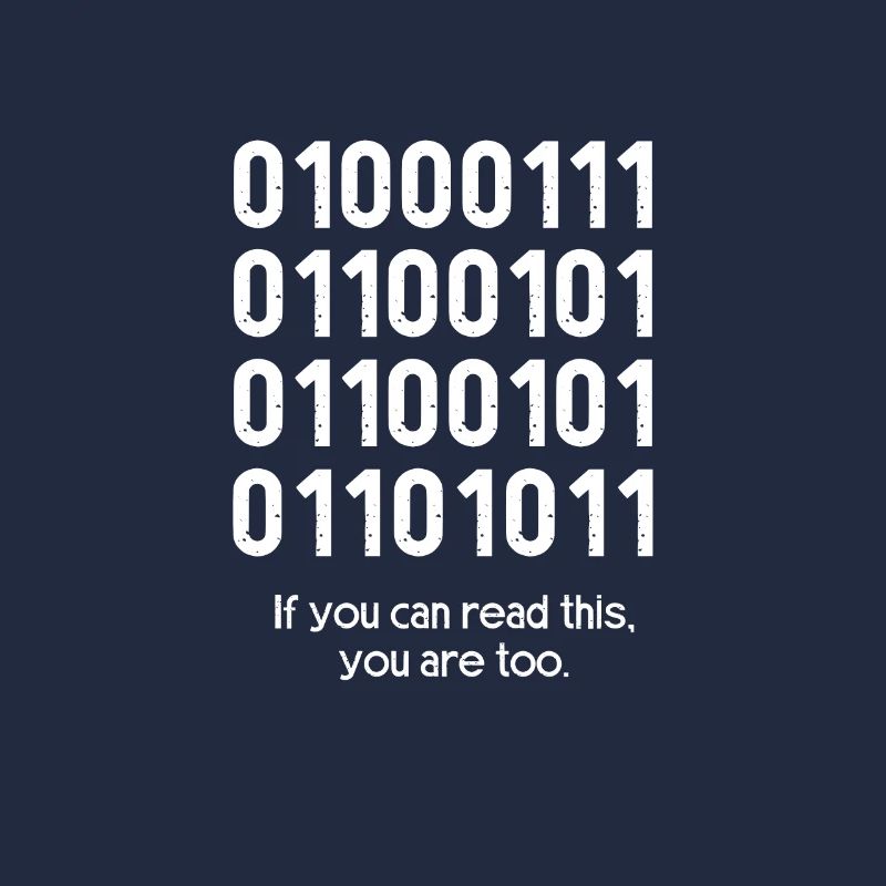 Binär Code Programmierer Coder Geschenk