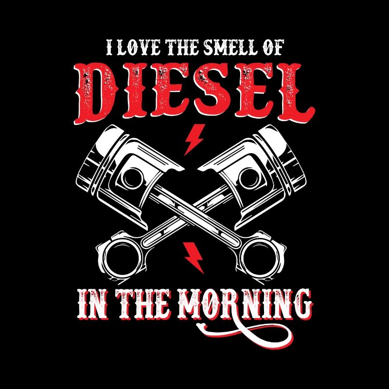 J’adore l’odeur du diesel dans le camion du matin