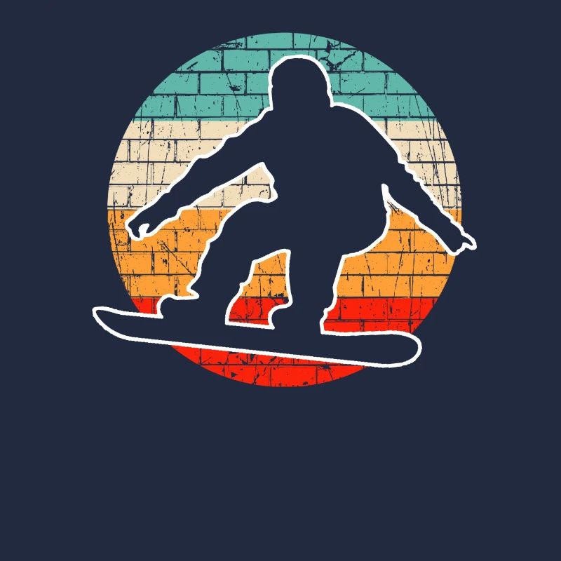 Snowboarding Retro
