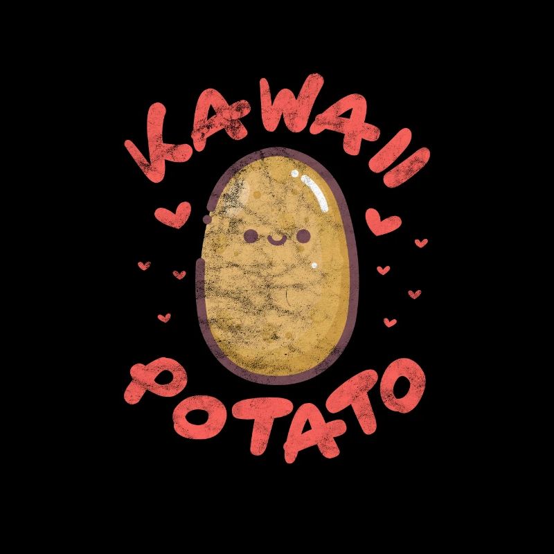Pomme de terre Kawaii