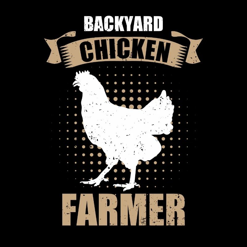 Backyard Chicken Farmer Bauer Landwirt