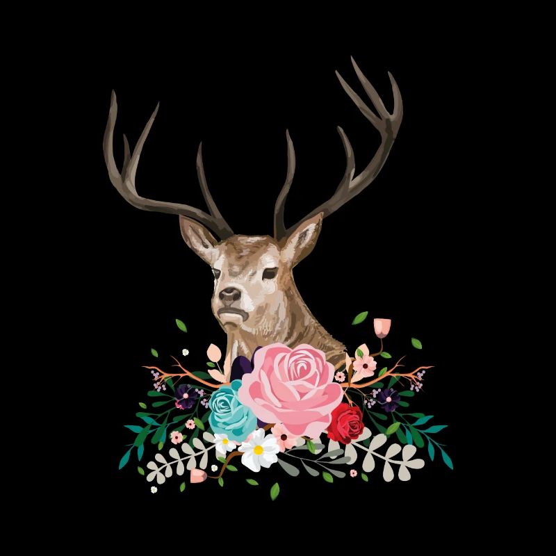 Bois de fleur de cerf Faune florale