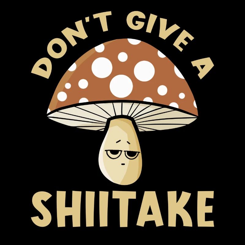 Shiitake Pilze Wortspiel